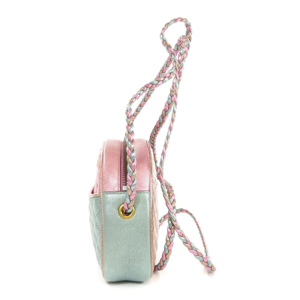 Gucci Bag Calfskin blue Quilted Trapuntata Laminated pink - Picture 3 of 11